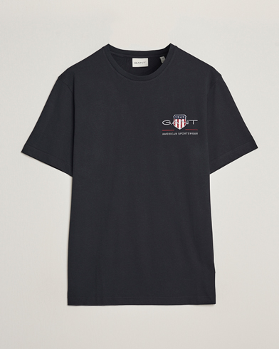 Men | Sale: 20% Off | GANT | Archive Shield Small Logo T-Shirt Black