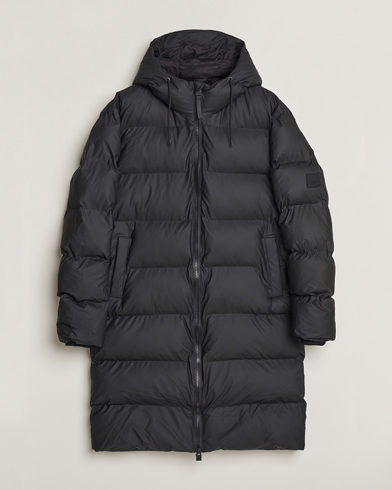 Men |  | RAINS | Alta Long Puffer Jacket Black