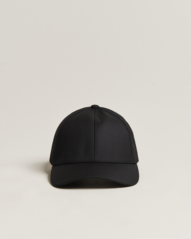 Men | Varsity Headwear | Varsity Headwear | Wool Tech Baseball Cap Black