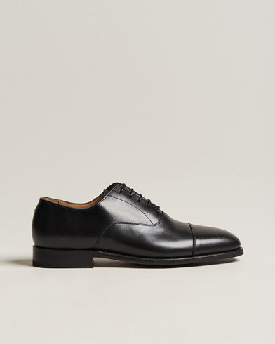 Men | Shoes | Myrqvist | Äppelviken Oxford Black Calf