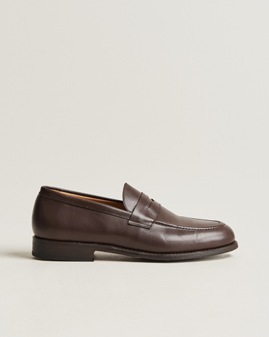 Men | Shoes | Myrqvist | Stenhammar Loafer Dark Brown Calf
