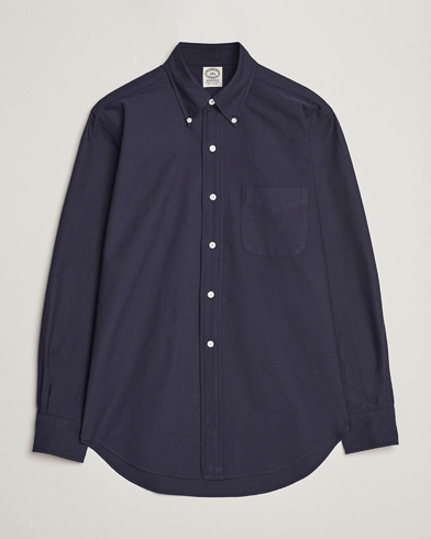 Men |  | Kamakura Shirts | Vintage Ivy Oxford Button Down Shirt Navy