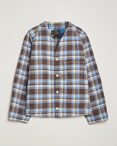 Men | Sale clothing | BEAMS PLUS | Engineer Jacket Blue Check