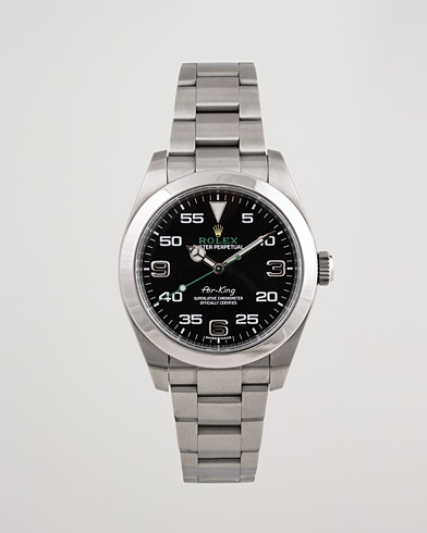 Men | Pre-Owned & Vintage Watches | Rolex Pre-Owned | Air-King Steel Black 116900