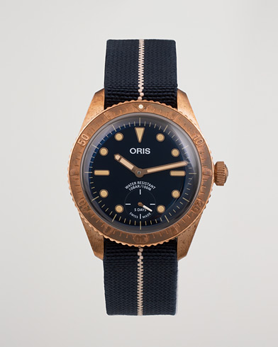 Men | Pre-Owned & Vintage Watches | Oris Pre-Owned | Carl Brashear Calibre 401 Limited Edition Steel Blue