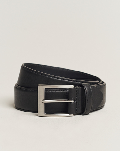 Men | Celebrate the New Year in style | Canali | Leather Belt Black Calf