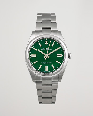 Used |  | Rolex Pre-Owned | Oyster Perpetual 41 Green Steel