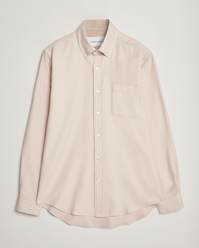 Men | Sale clothing | A Day's March | Moorgate Light Flanell Shirt Taupe Melange