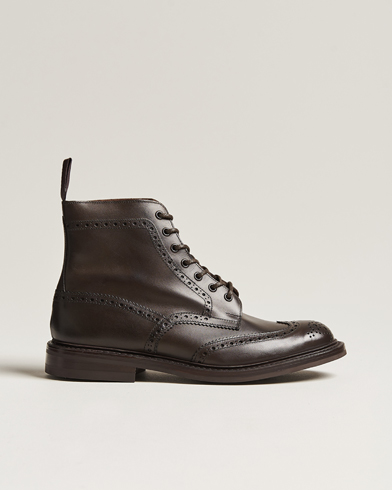 Men | Tricker's | Tricker's | Stow Dainite Country Boots Espresso Calf