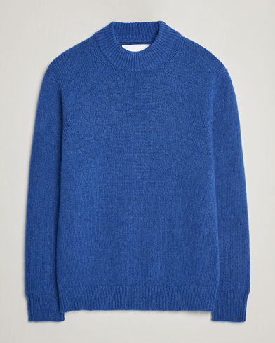 Men | Personal Classics | NN07 | Nick Mock Neck Sweater Blue