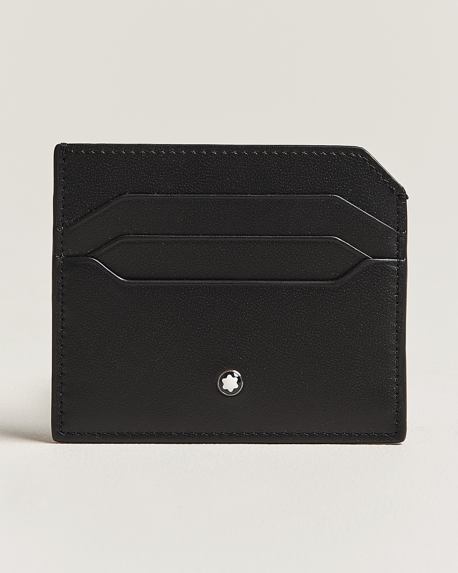 Montblanc Selection Soft Card Holder 6bcc Black – Black
