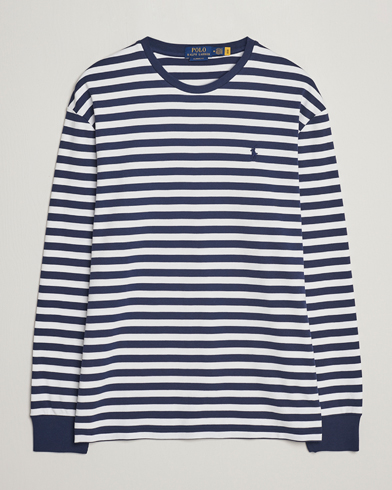 Men |  | Polo Ralph Lauren | Striped Long Sleeve T-Shirt Refined Navy/White