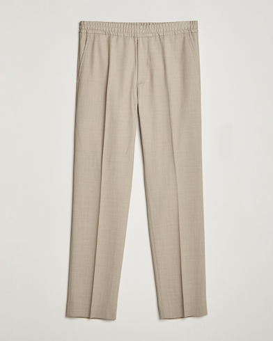 Men | Personal Classics | Filippa K | Relaxed Terry Wool Trousers Beige