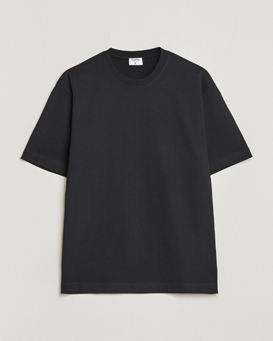 Men |  | Filippa K | Heavy Cotton Crew Neck T-Shirt Black