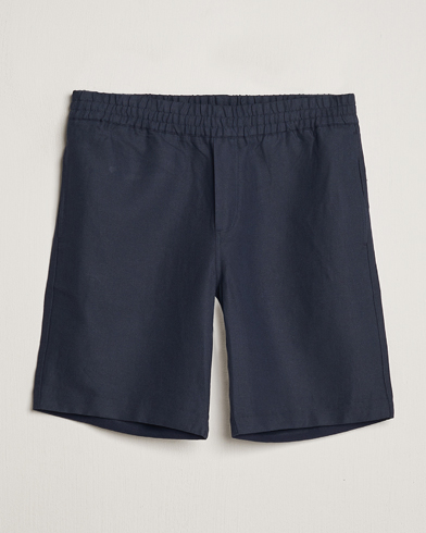  Smith Linen/Cotton Drawstring Shorts Salute Navy