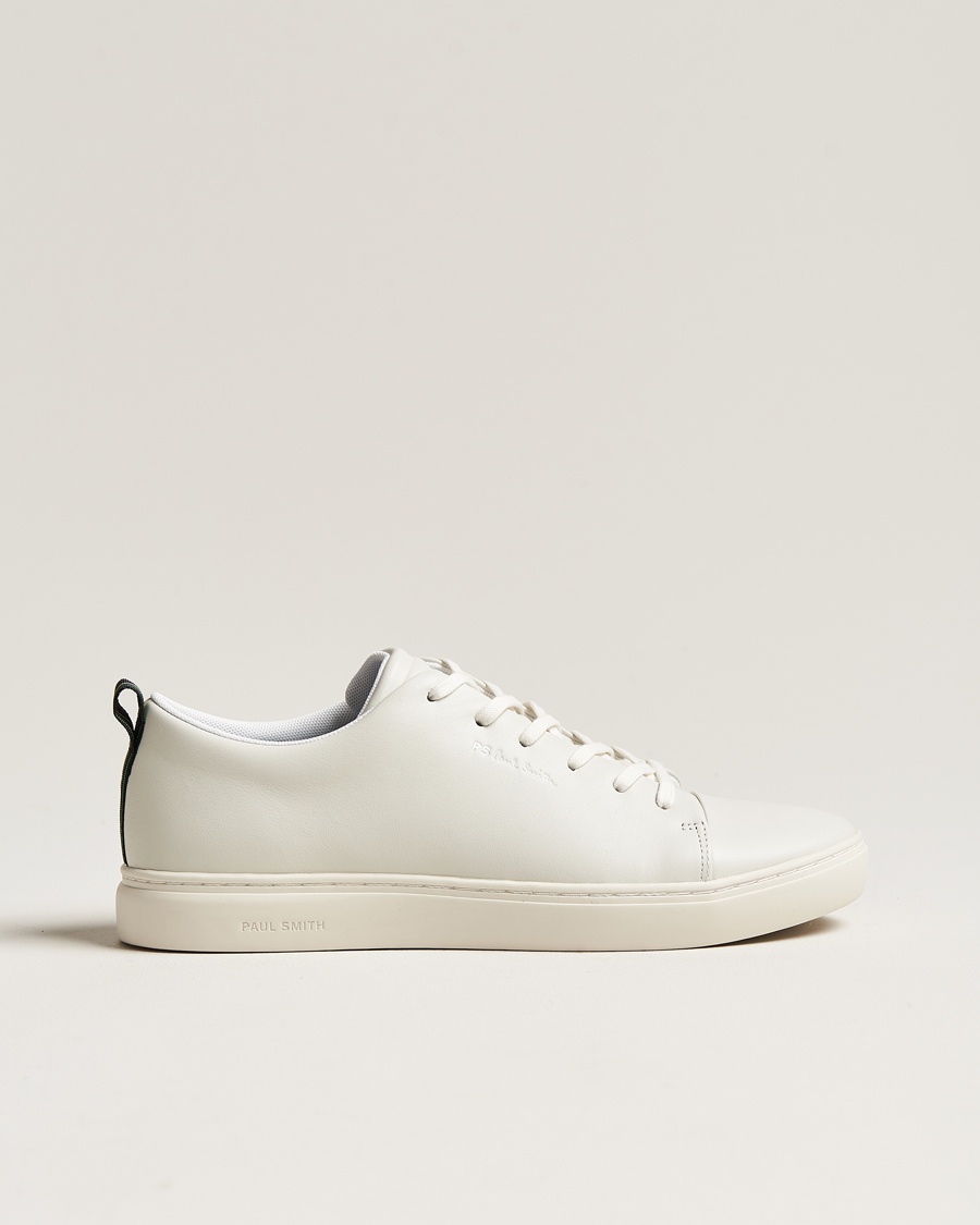 PS Paul Smith Lee Cap Toe Leather Sneaker White – White