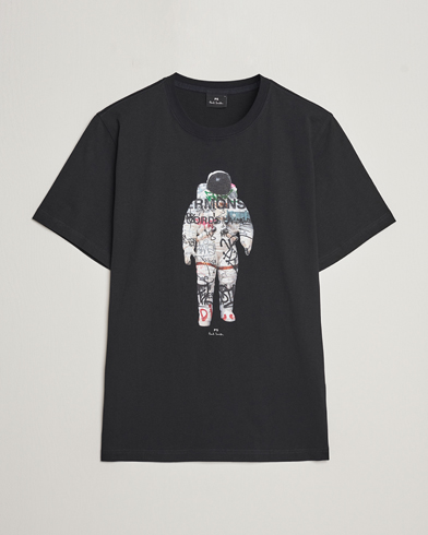Men |  | PS Paul Smith | Astronaut Crew Neck T-Shirt Black