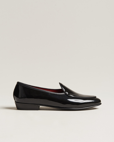 Men | Celebrate the New Year in style | Baudoin & Lange | Sagan Patent Loafers Black Calf