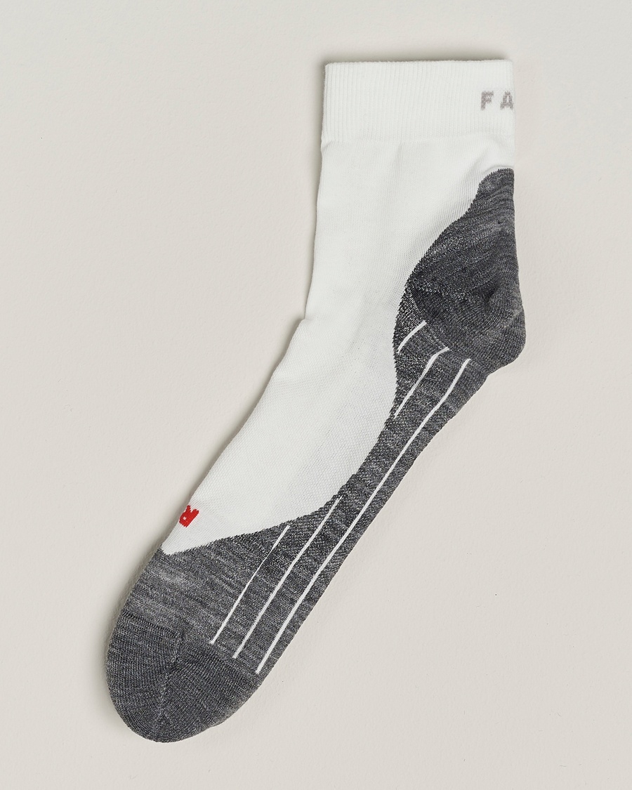 Falke RU4 Endurance Short Running Socks White Mix – Grey