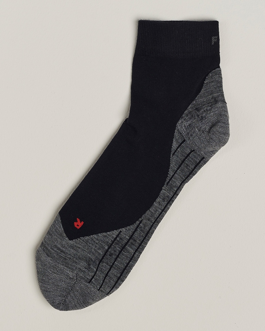 Falke RU4 Endurance Short Running Socks Black Mix – Black