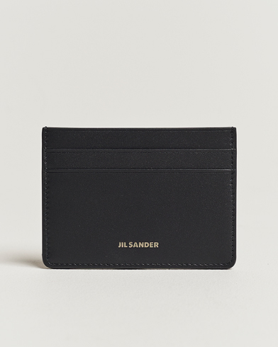 Men | Jil Sander | Jil Sander | Soft Calf Credit Card Holder Black