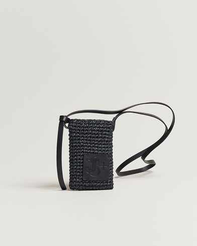 Men | Jil Sander | Jil Sander | Crochet Phone Pocket Black