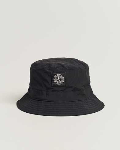 Men |  | Stone Island | Logo Bucket Hat Black