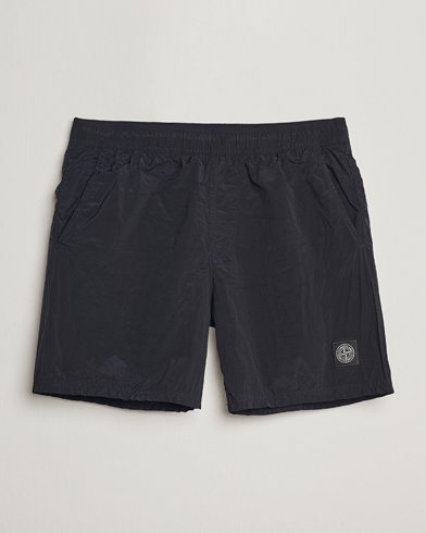 Men | Exclusive swim shorts | Stone Island | Nylon Metal Econyl Swimshorts Navy Blue