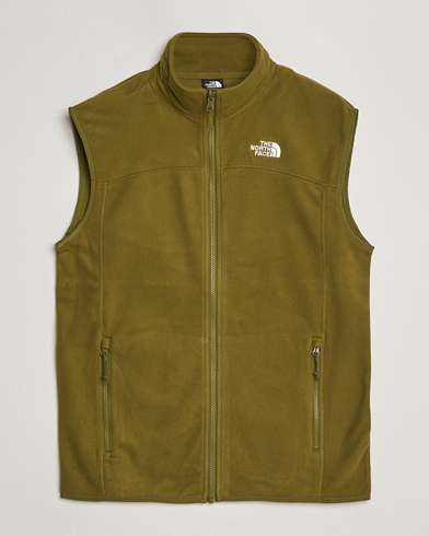 Men |  | The North Face | Glaicer Fleece Vest New Taupe Green