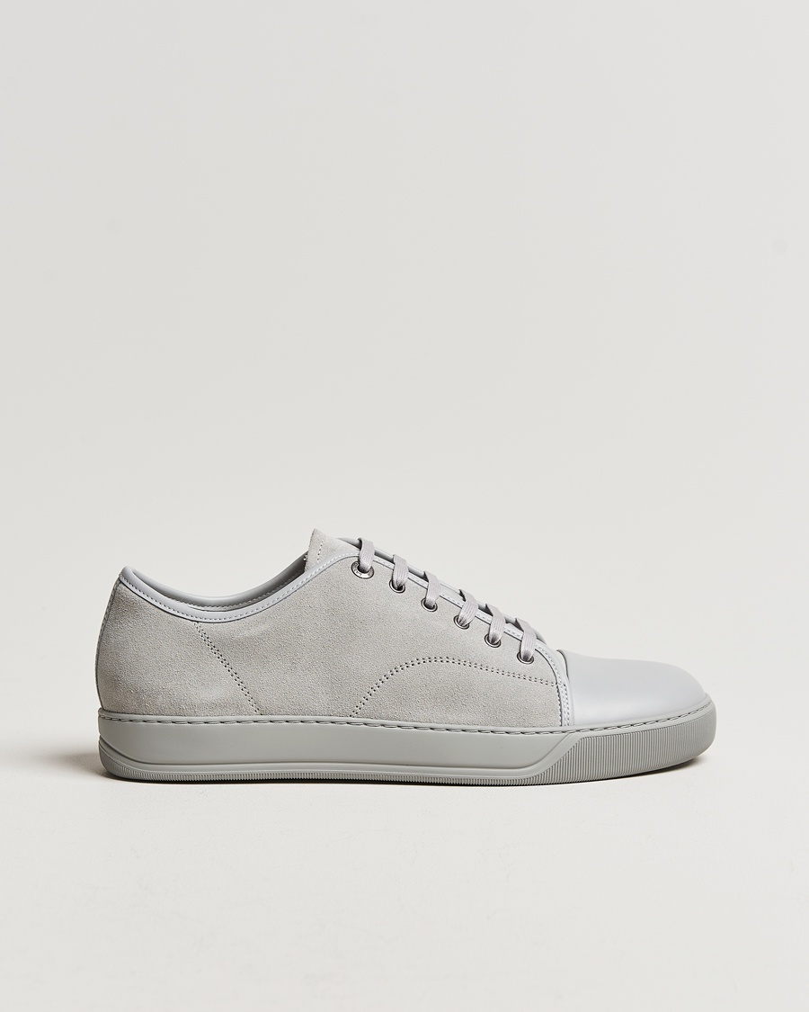 Santoni White Calf Leather Bos Taurus Flat Sandals