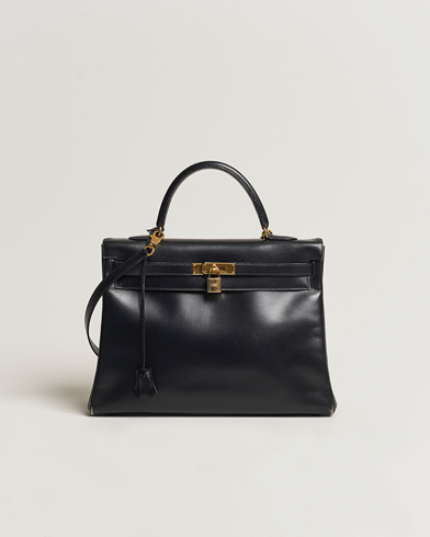 Men | Gifts for Her | Hermès Pre-Owned | Kelly 35 Handbag Black 