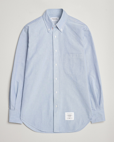 Men |  | Thom Browne | Constrast Placket Oxford Shirt Light Blue