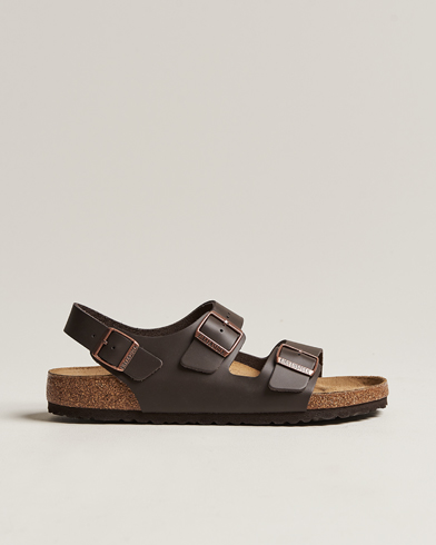 Milano Classic Footbed Dark Brown Leather