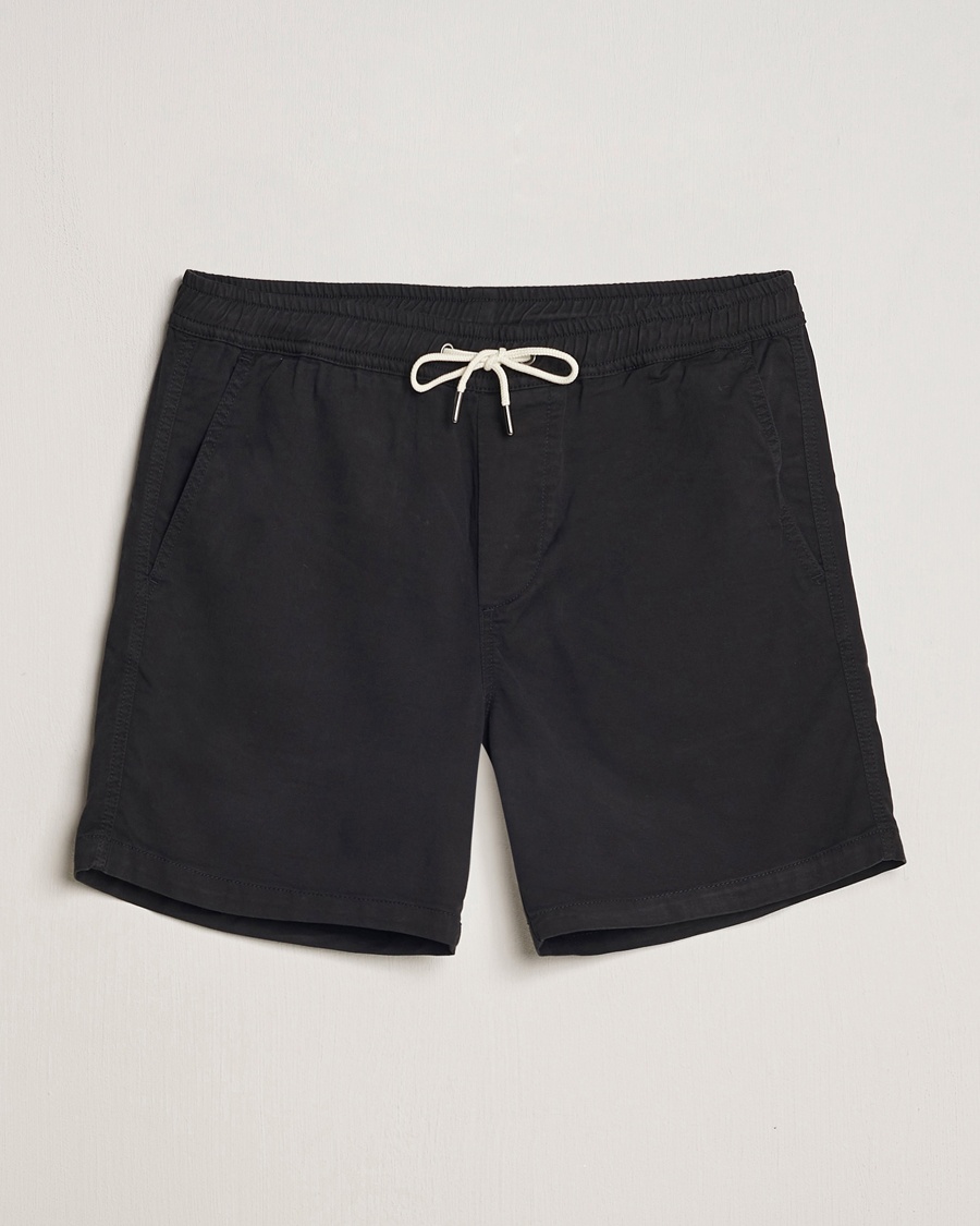 NN07 Gregor Drawstring Shorts Black – Black