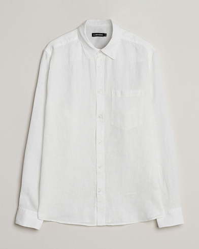  Regular Fit Clean Linen Shirt White