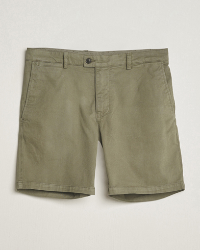 Men |  | Tiger of Sweden | Caid Cotton Chino Shorts Dusty Green