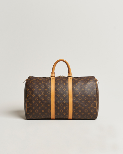 Men | Louis Vuitton Pre-Owned | Louis Vuitton Pre-Owned | Keepall 45 Bag Monogram 