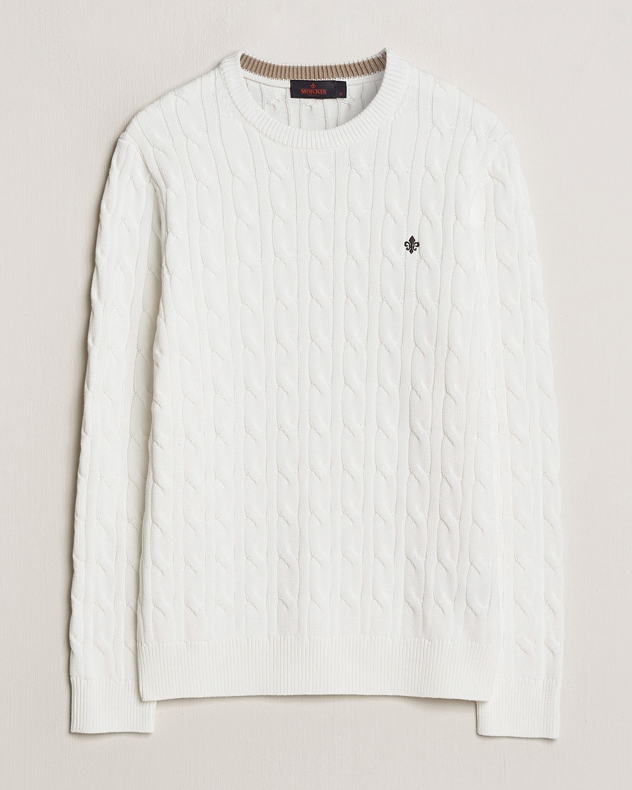 Marshmallow Cream Polo Sweater