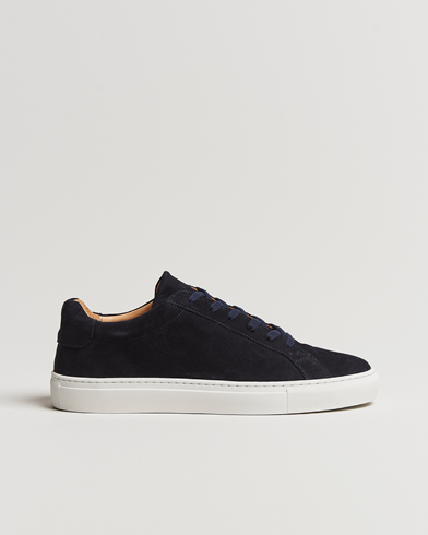 Men | Personal Classics | A Day's March | Suede Marching Sneaker Navy