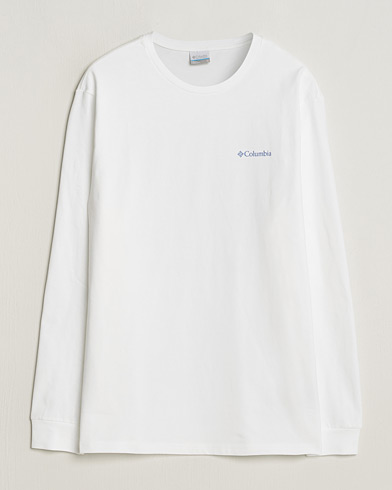 Men |  | Columbia | Explorers Canyon Long Sleeve T-Shirt White