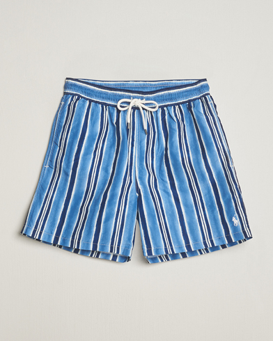 Men | Drawstring swim shorts | Polo Ralph Lauren | Recyceled Traveler Striped Swimshorts Saltwashed