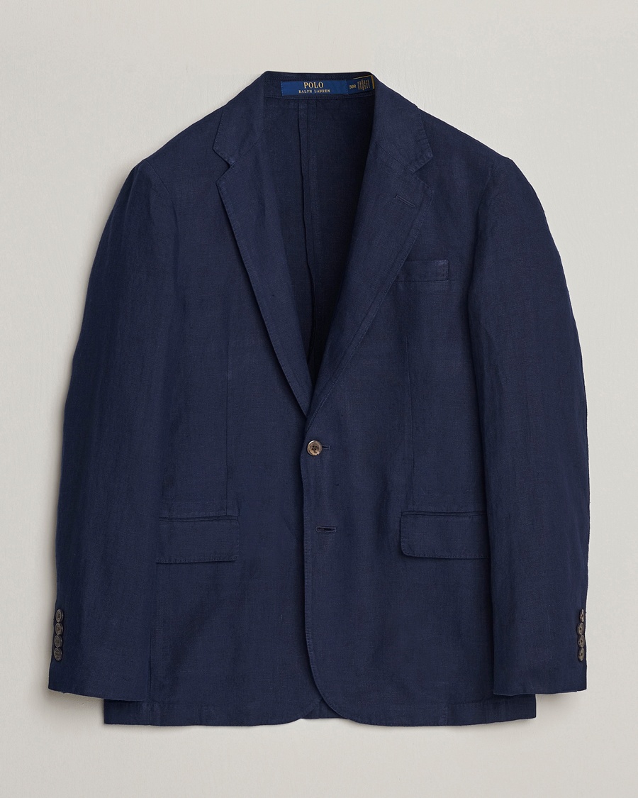 Polo Ralph Lauren Linen Sportcoat Navy – Blue