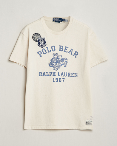 Men |  | Polo Ralph Lauren | Graphic Printed Crew Neck T-Shirt Deckwash White