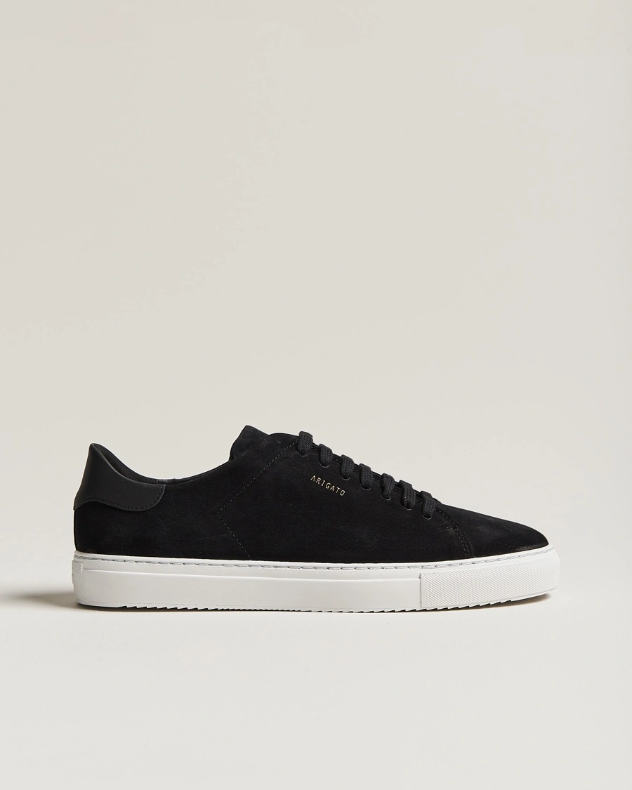 Axel Arigato Clean 90 Suede Sneaker Black – Black