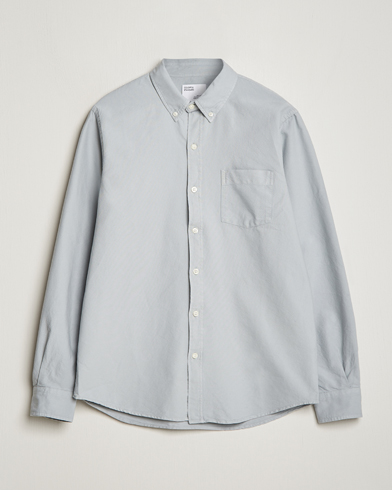 Men |  | Colorful Standard | Classic Organic Oxford Button Down Shirt Cloudy Grey