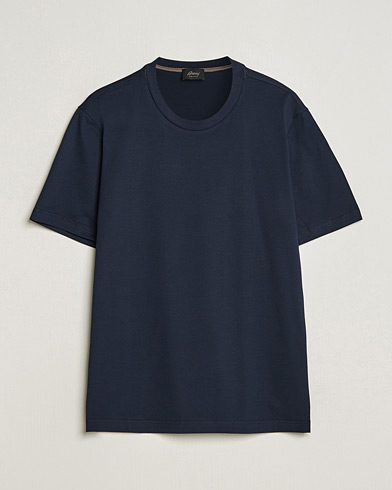  Short Sleeve Cotton T-Shirt Navy