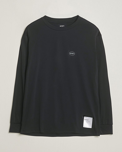 Men |  | Satisfy | AuraLite Long Sleeve T-Shirt Black