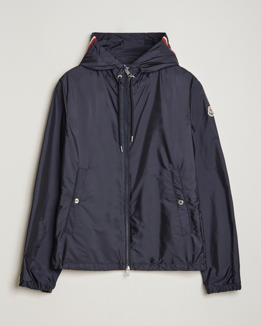 Moncler Grimpeurs Hooded Jacket Navy – Blue