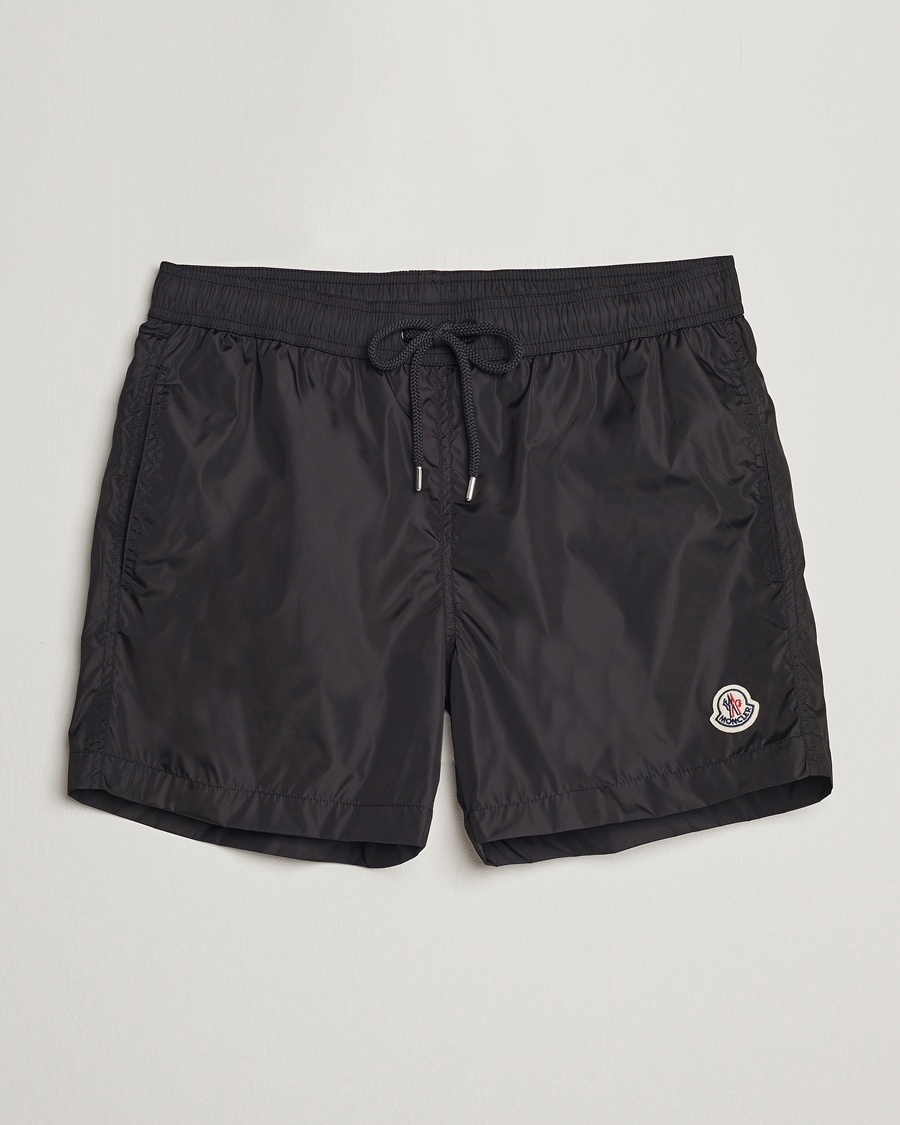 Moncler Nylon Swim Shorts Black – Black