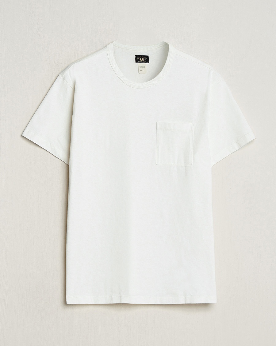 Auralee Seamless Crew Neck T-Shirt White at CareOfCarl.com